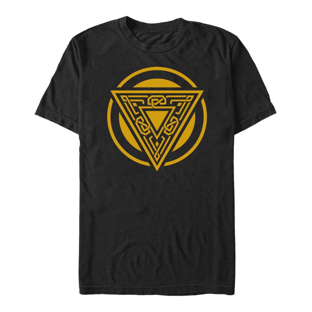 Marvel - Thor Love and Thunder - Logo Asgard Badge - Homme T-shirt - Noir - Devant