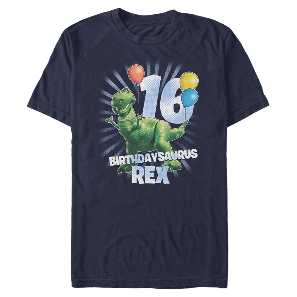 Pixar - Toy Story - Rex Ballon 16 - Birthday - Homme T-shirt
