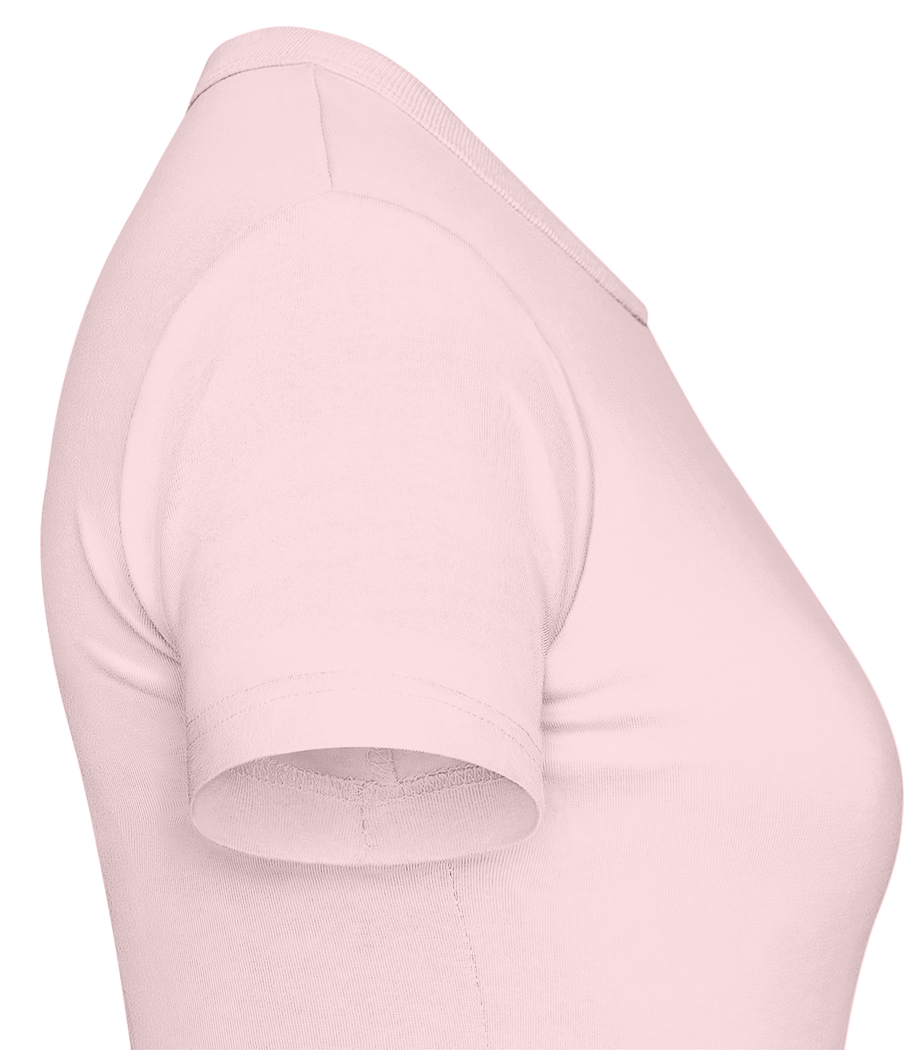 Aperçu: Paris Dessin Tour Eiffel Art - T-shirt standard Femme - Rose - Droite