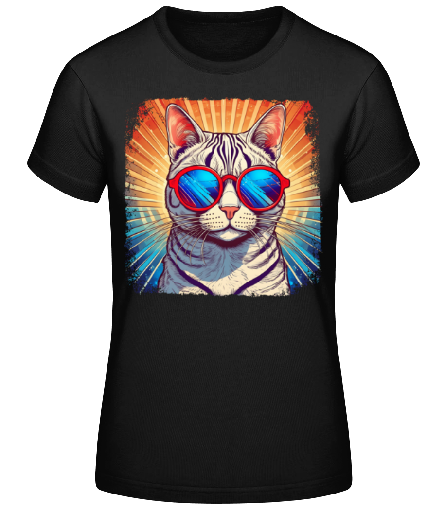 Chat Bengal Look Hippie · T-shirt standard Femme