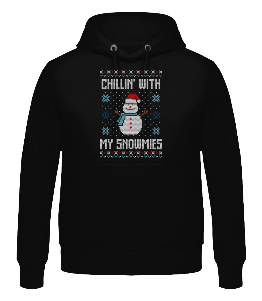 Chillin With My Snowmies · Sweat à capuche Homme