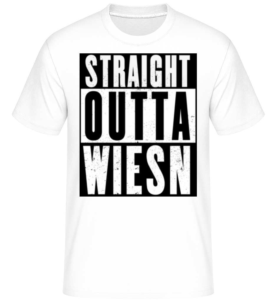 Straight Outta Wiesn black ·  T-Shirt Shirtinator homme