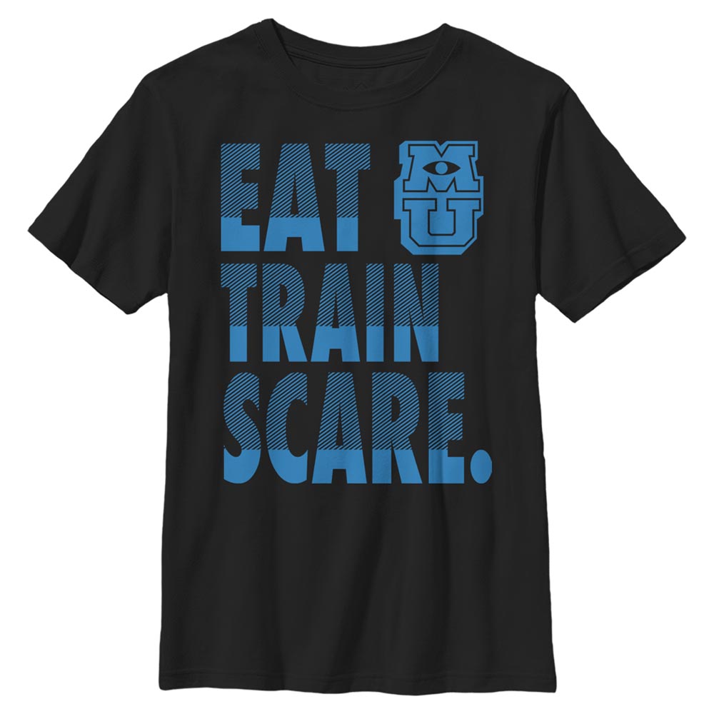 Pixar - Monstres - Texte Scare Training - Enfant T-shirt