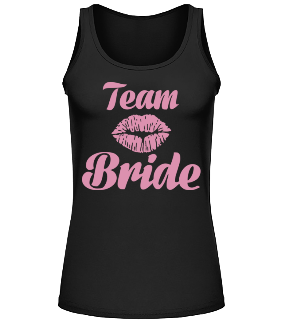 Team Bride Kiss · Débardeur Femme