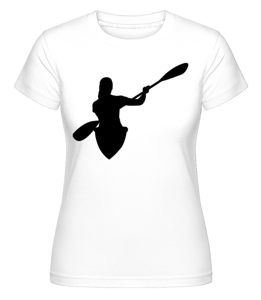 Kayak Shape Black ·  T-shirt Shirtinator femme