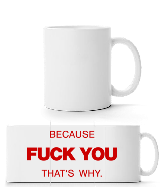Because Fuck You - That's Why · Mug panorama