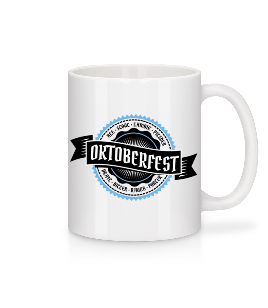 Oktoberfest Draft Bitter · Mug en céramique blanc