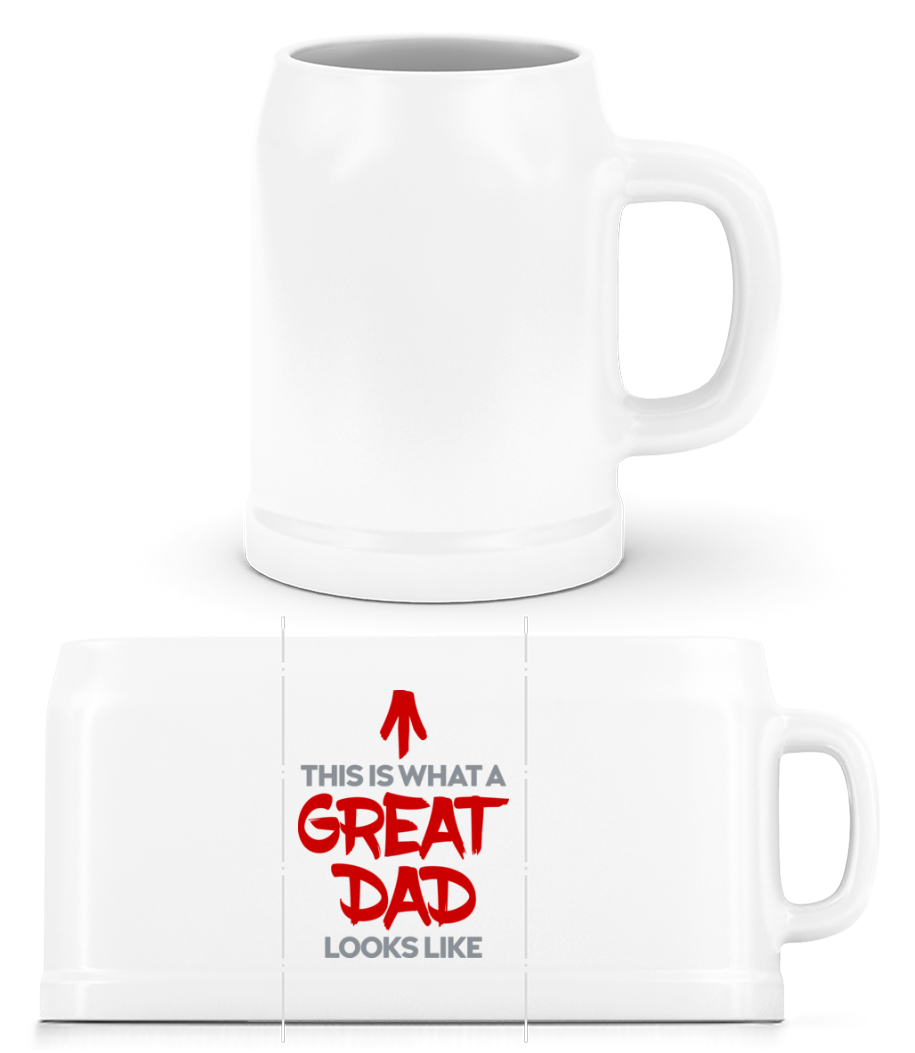 Great Dad Looks Like · Chope de bière