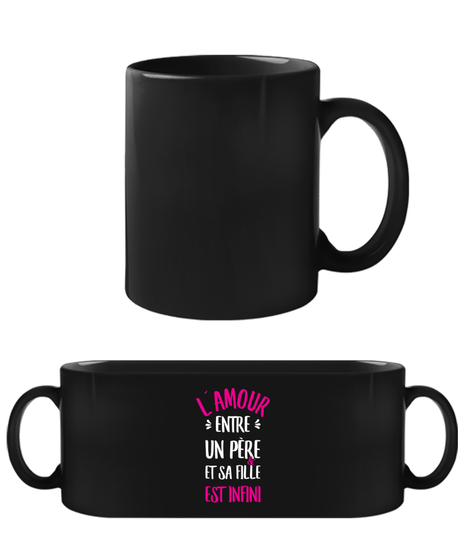 L´Amour Un Père · Tasse Noire