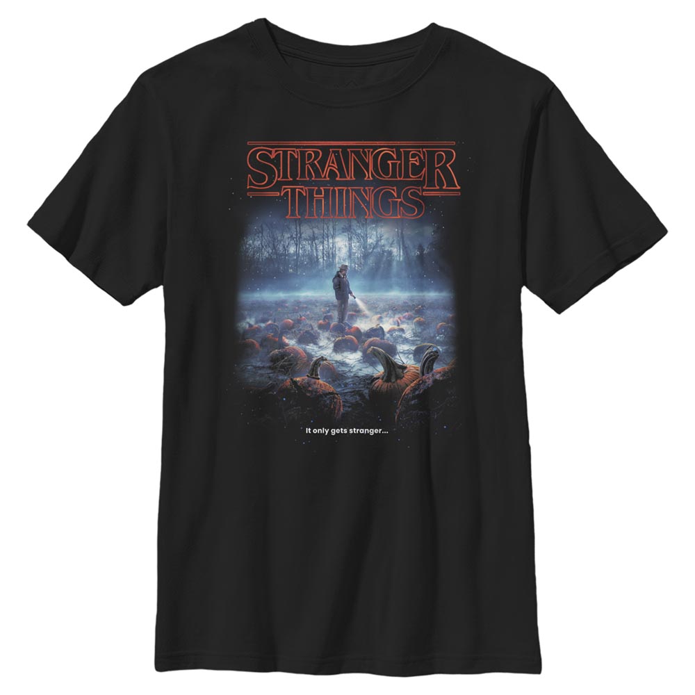 Netflix - Stranger Things - Hopper Strange Pumpkins - Halloween - Enfant T-shirt