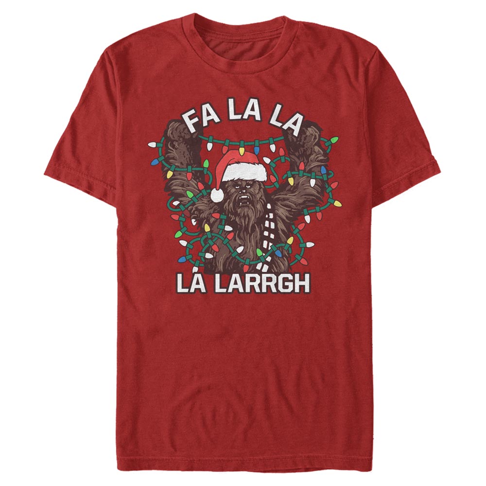 Star Wars - Chewbacca Wookie Lights - Christmas - Homme T-shirt