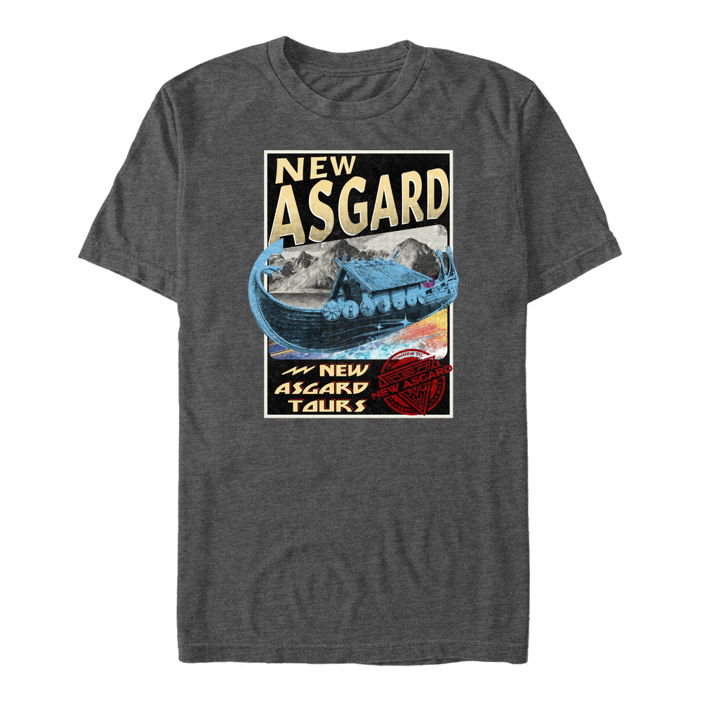 Marvel - Thor Love and Thunder - Logo New Asgard Destination - Homme T-shirt