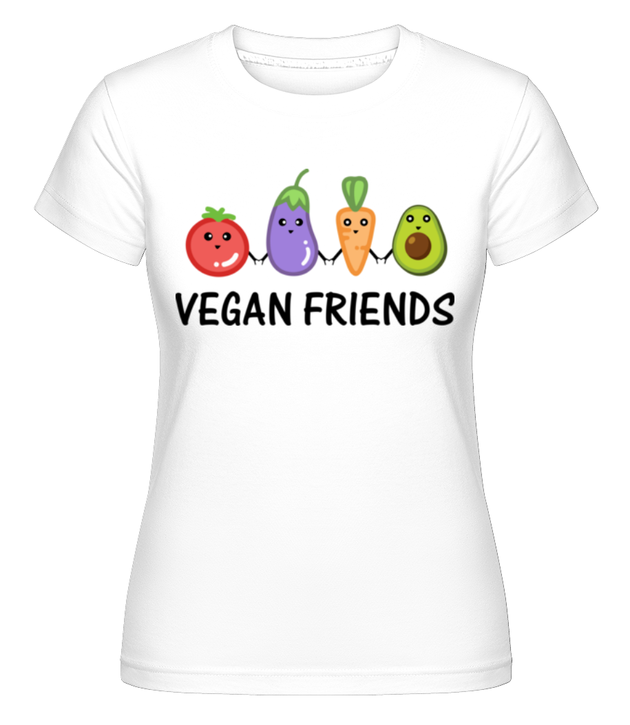 Vegan Friends ·  T-shirt Shirtinator femme