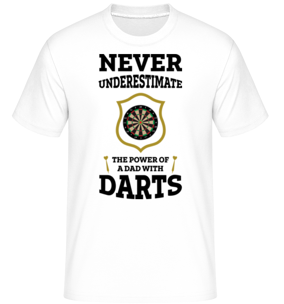 Never Underestimate Darts ·  T-Shirt Shirtinator homme