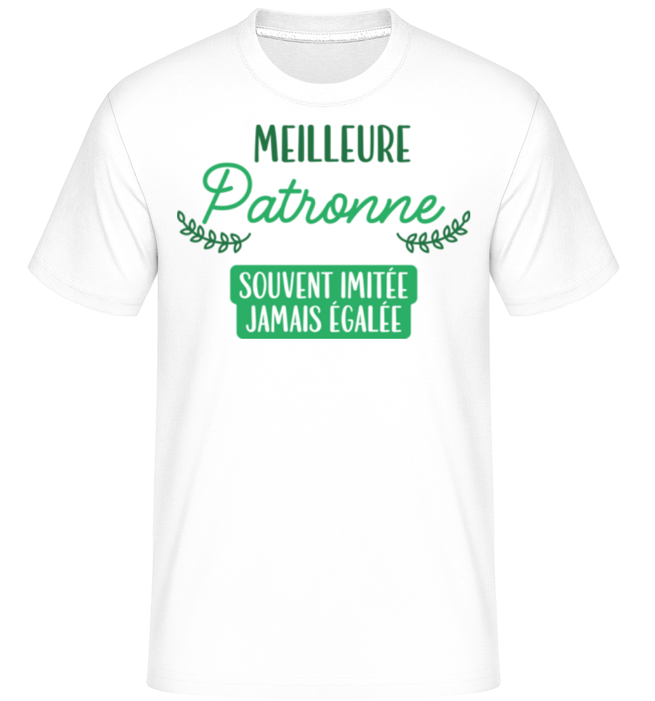 Meilleure Patronne ·  T-Shirt Shirtinator homme