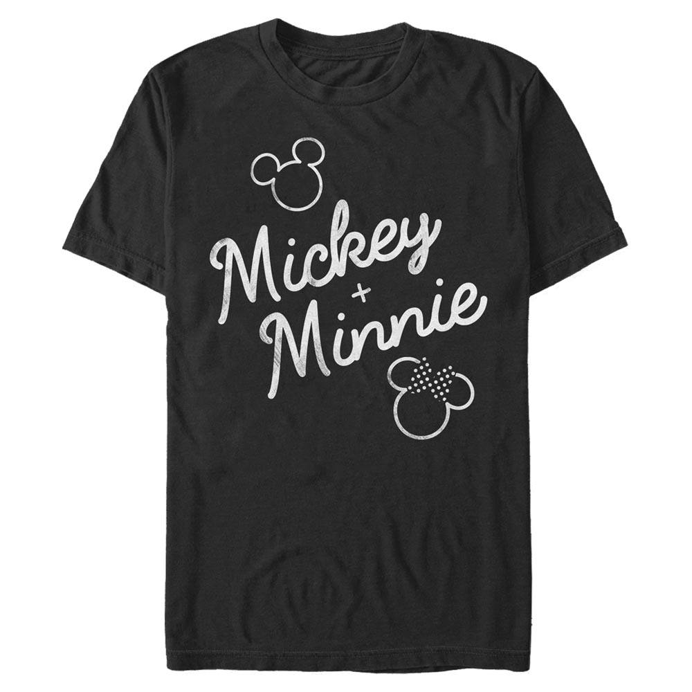 Disney - Mickey Mouse - Mickey et Minnie Signed Together - Homme T-shirt
