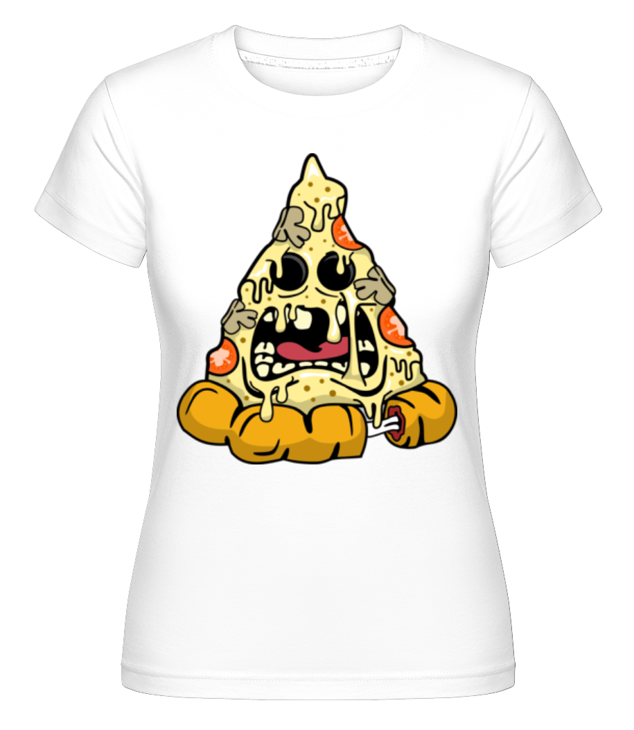 Pizza Monster Pyramid ·  T-shirt Shirtinator femme