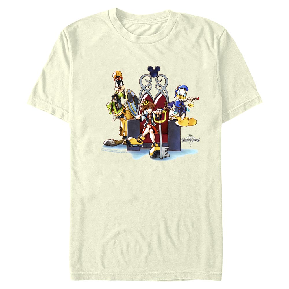 Disney - Kingdom Hearts - Photo de groupe In Chair - Homme T-shirt