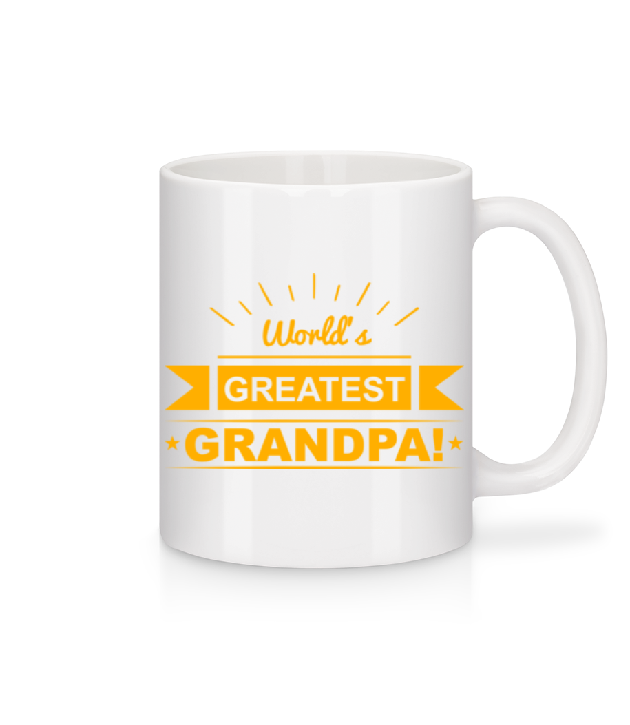 World's Greatest Grandpa · Mug en céramique blanc