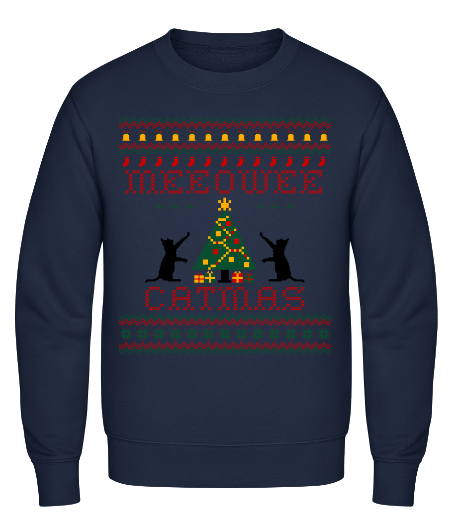 MEEOWEE Catmas · Sweatshirt Homme