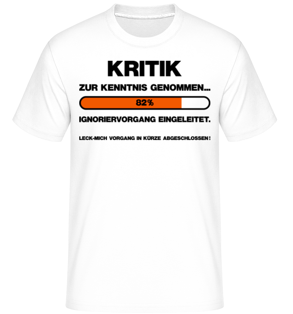 Ignoriervorgang Eingeleitet · Shirtinator Männer T-Shirt
