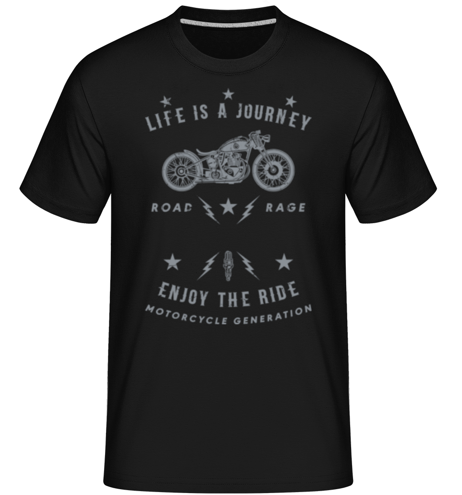 Life Is A Journey · Shirtinator Männer T-Shirt