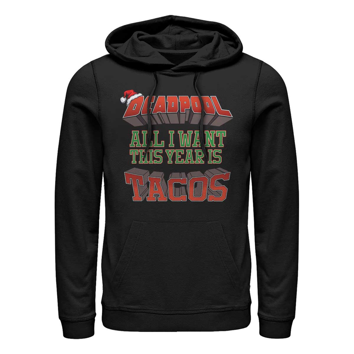 Marvel - Deadpool - Deadpool Tacos This Year - Christmas - Unisex Sweat à capuche
