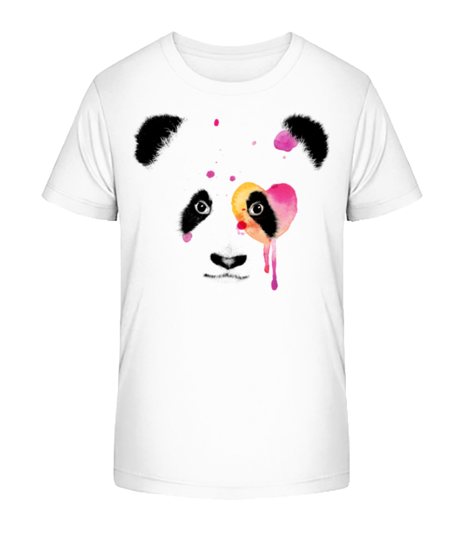 Panda Aquarelle · T-shirt bio Enfant Stanley Stella 2.0