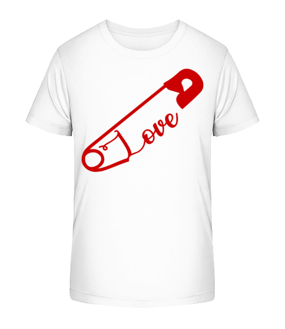 Love Safety Pin · T-shirt bio Enfant Stanley Stella 2.0
