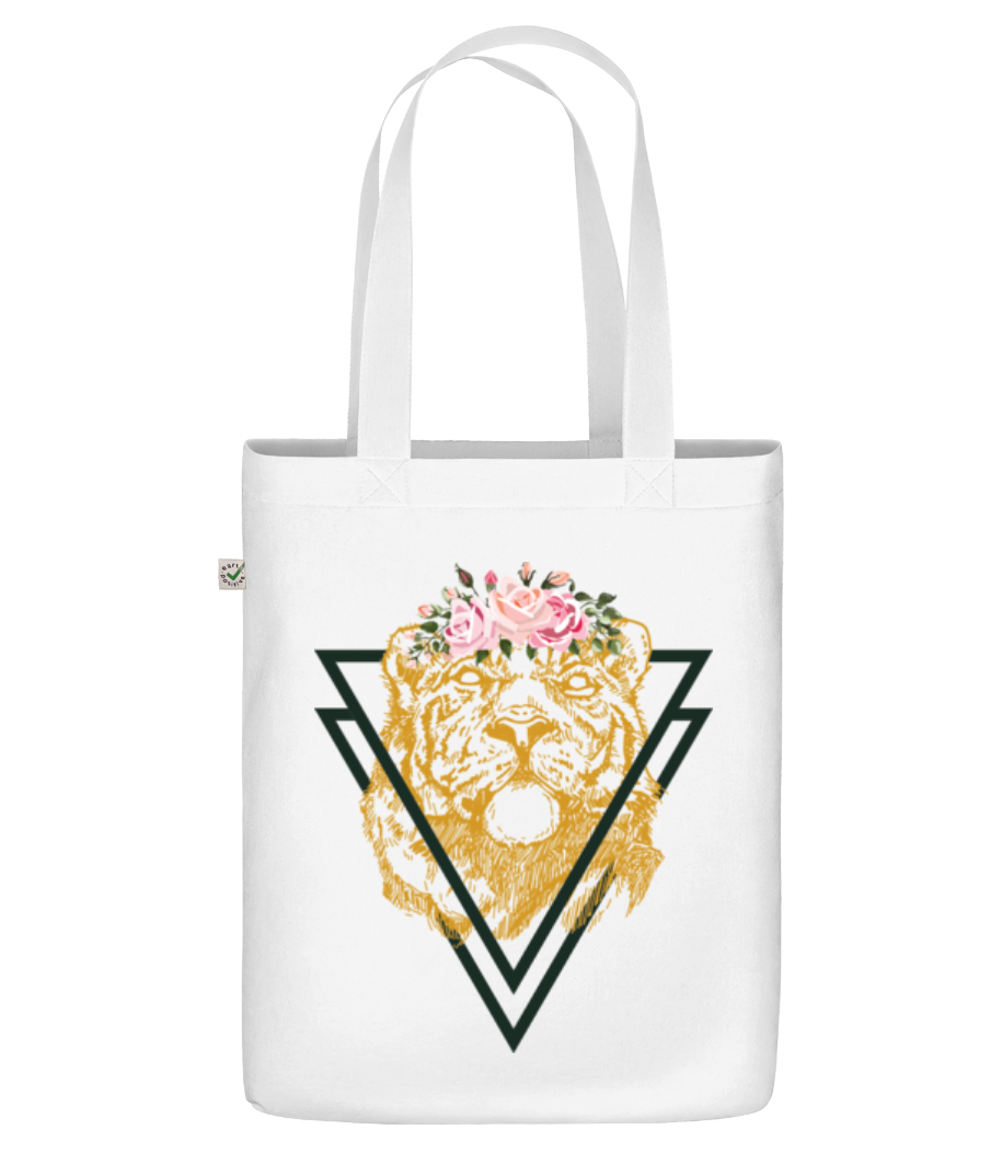 Boho Lioness · Sac en toile bio
