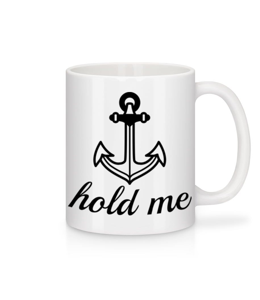 Hold Me · Mug en céramique blanc