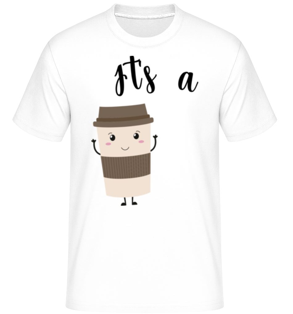 It Is A Match -  T-Shirt Shirtinator homme - Blanc - Devant