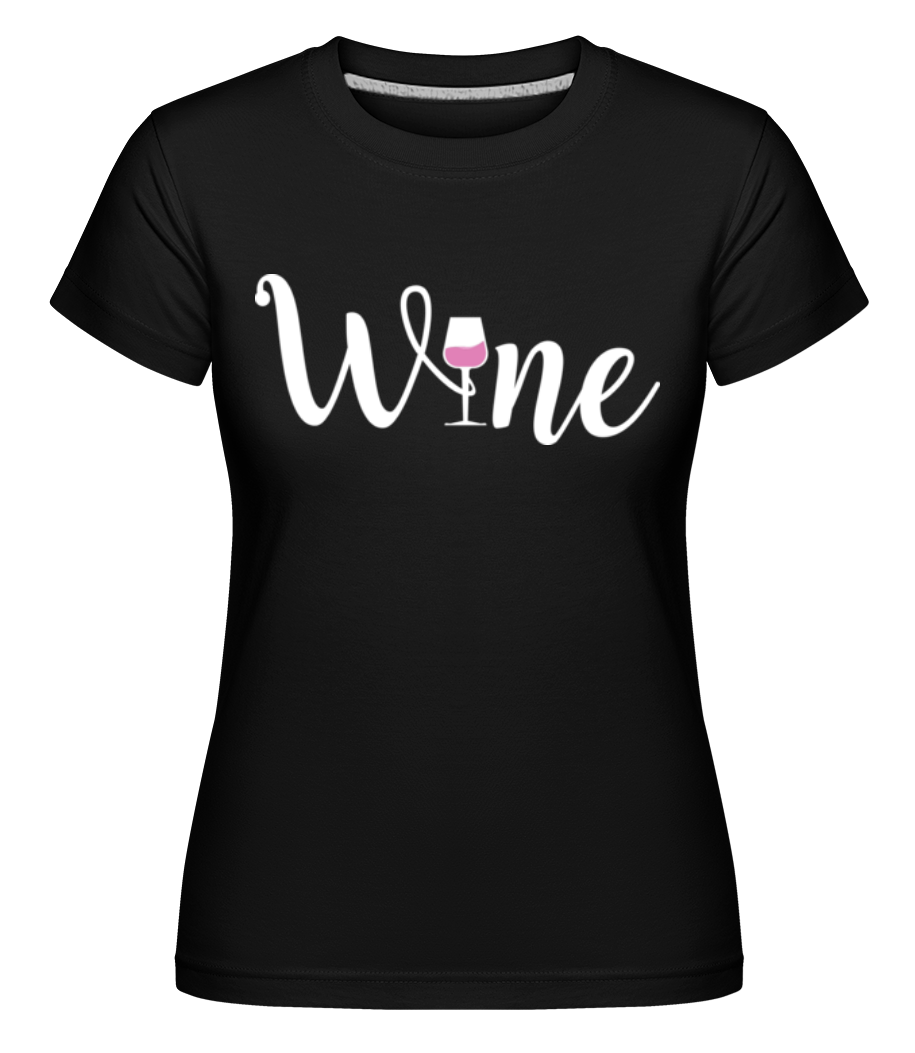 Wine ·  T-shirt Shirtinator femme