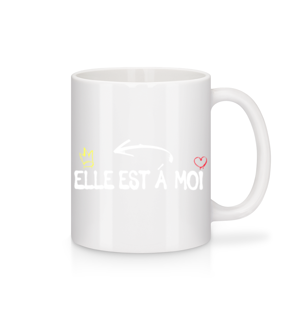 Elle Est À Moi · Mug en céramique blanc