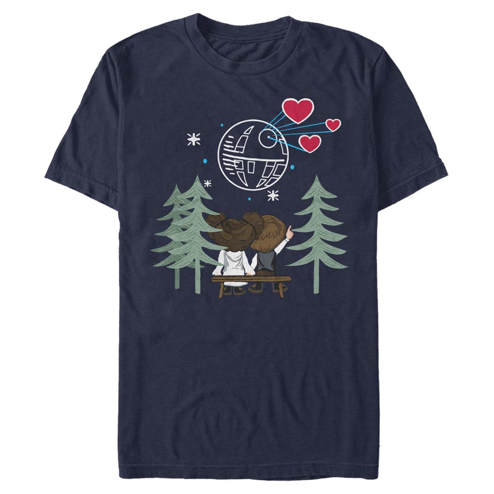 Star Wars - Han Solo & Princesse Leia Vday Leia - Valentine's Day - Homme T-shirt
