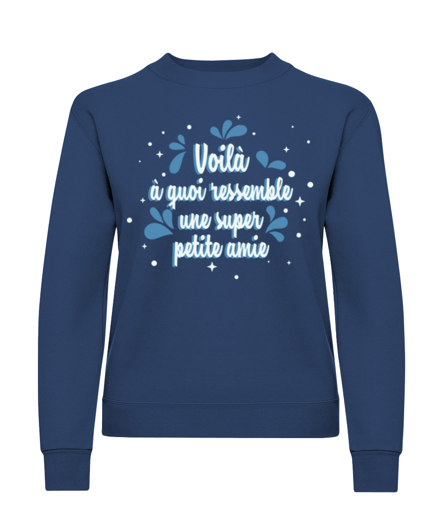 Voilà Une Super Copine · Sweatshirt Femme