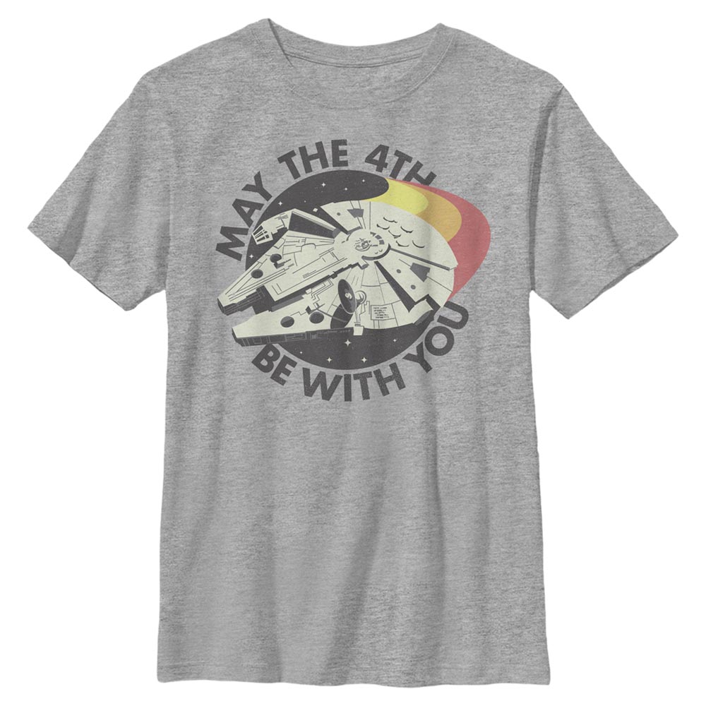 Star Wars - Faucon Milenium Retro May Falcon - May The 4th - Enfant T-shirt
