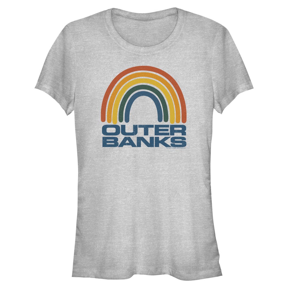 Netflix - Outer Banks - Logo OBX Rainbow - Femme T-shirt