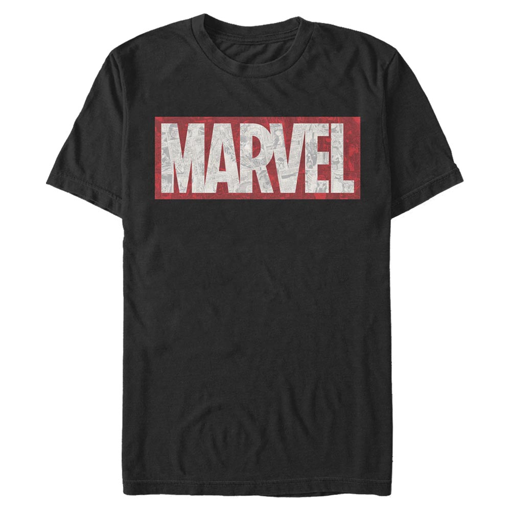 Marvel - Logo Comic Strips - Homme T-shirt