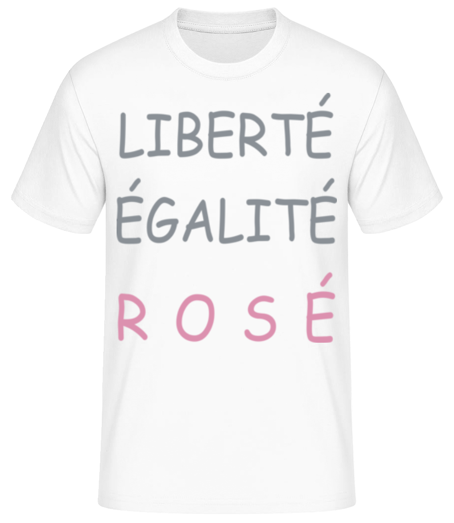 Liberté, Égalité, Rosé · T-shirt standard Homme