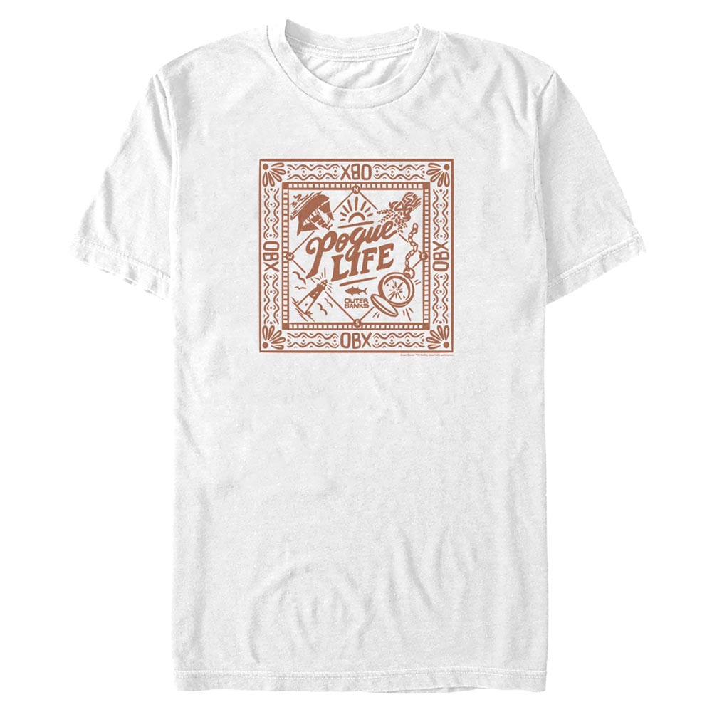 Netflix - Outer Banks - Logo Square Badge - Homme T-shirt