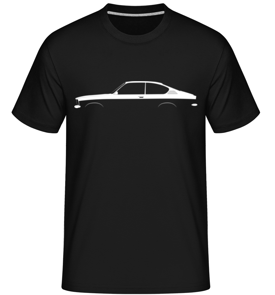 'Opel Kadett GTE C' Silhouette -  T-Shirt Shirtinator homme - Noir - Devant
