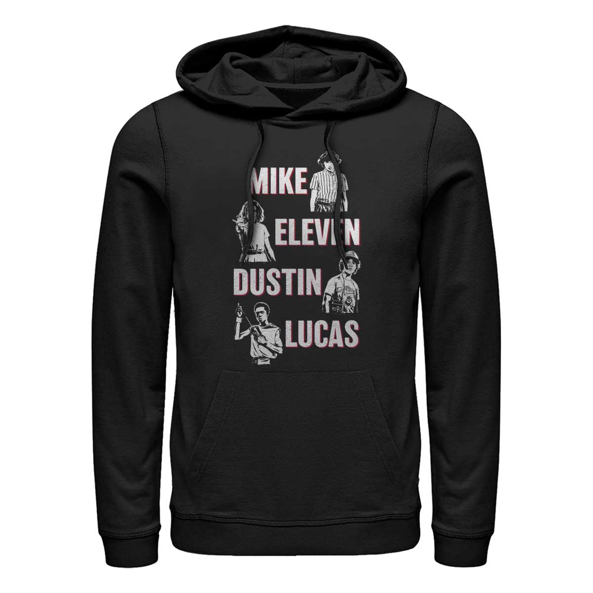Netflix - Stranger Things - Photo de groupe Cast Characteristic - Unisex Sweat à capuche
