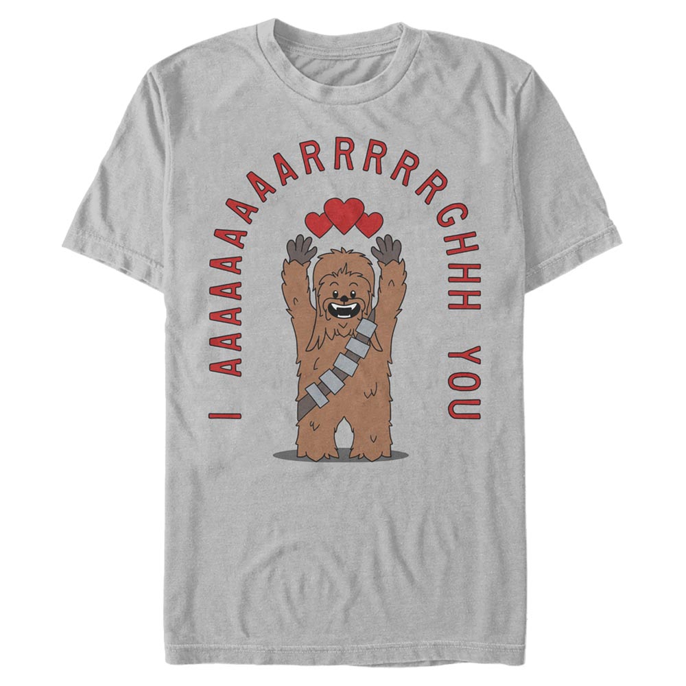 Star Wars - Chewbacca Chewie Arrgghs You - Valentine's Day - Homme T-shirt