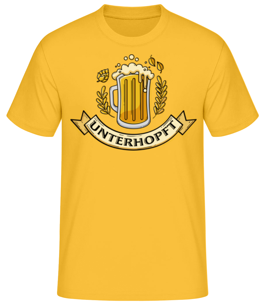 Unterhopft · Männer Basic T-Shirt