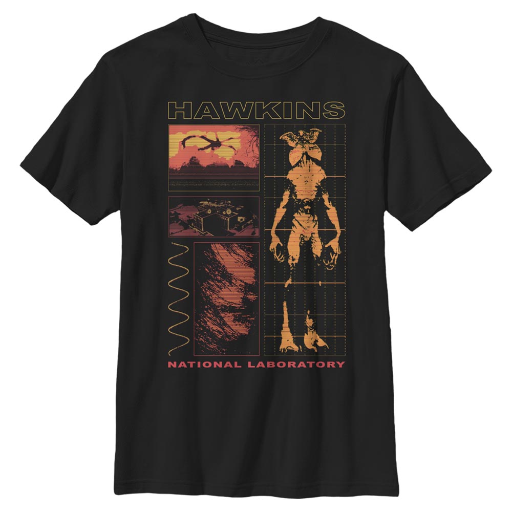 Netflix - Stranger Things - Demogorgon Hawkins Lab - Enfant T-shirt