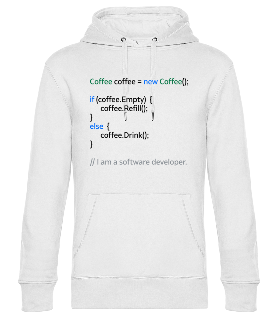 Coffee Loop · Sweat à capuche standard homme