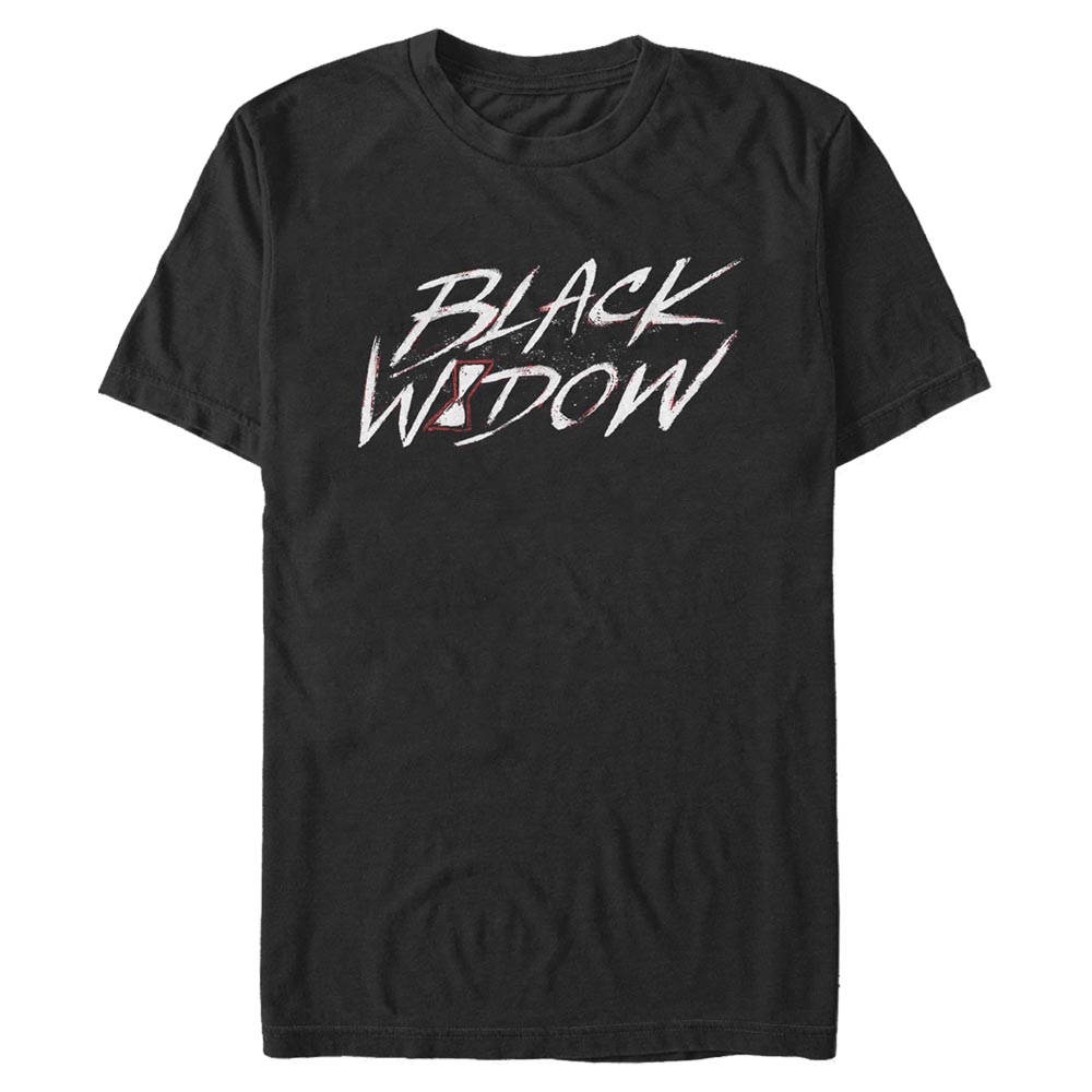 Marvel - Black Widow - Text Widow Paint - Männer T-Shirt