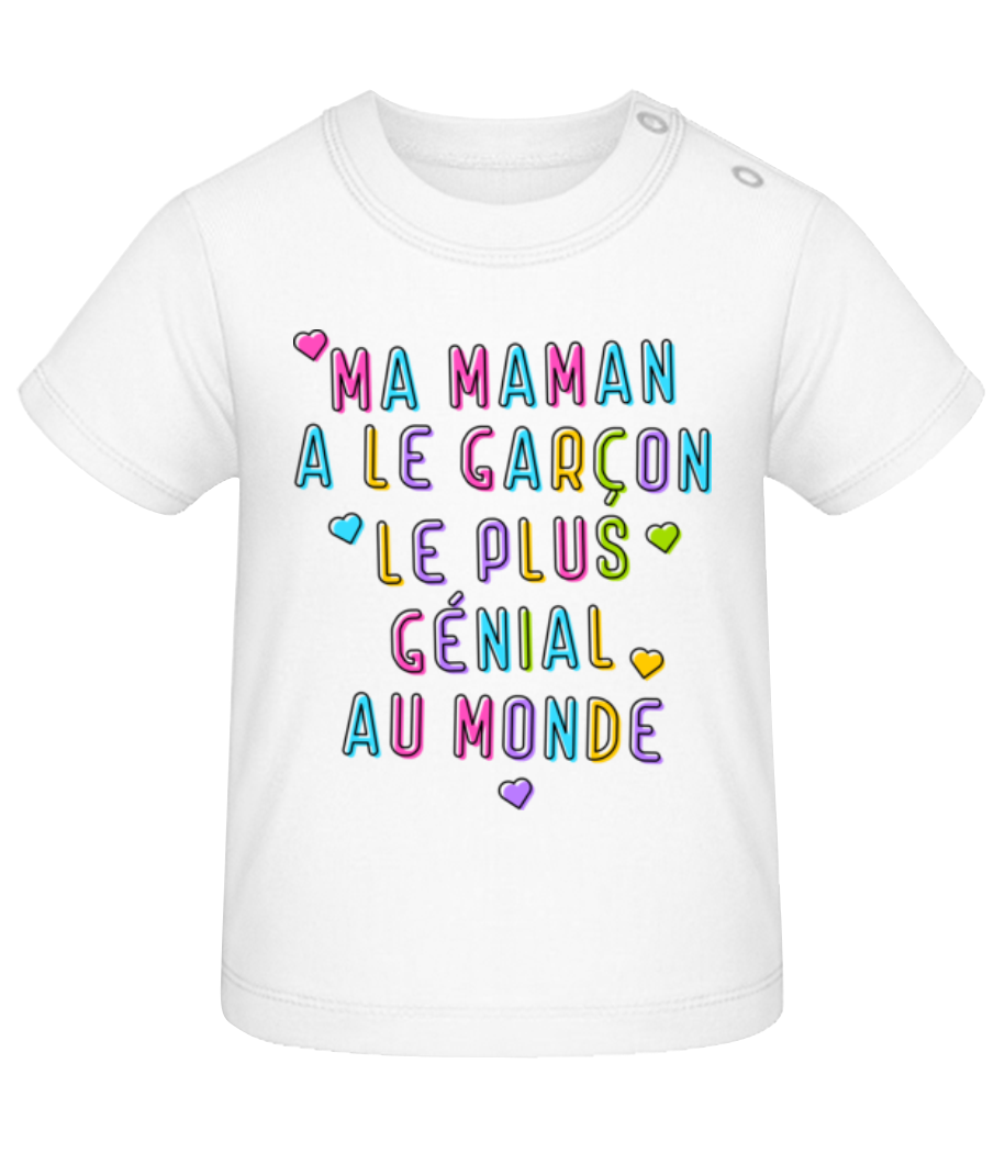 Ma Maman A Le Garçon · T-shirt Bio Bébé