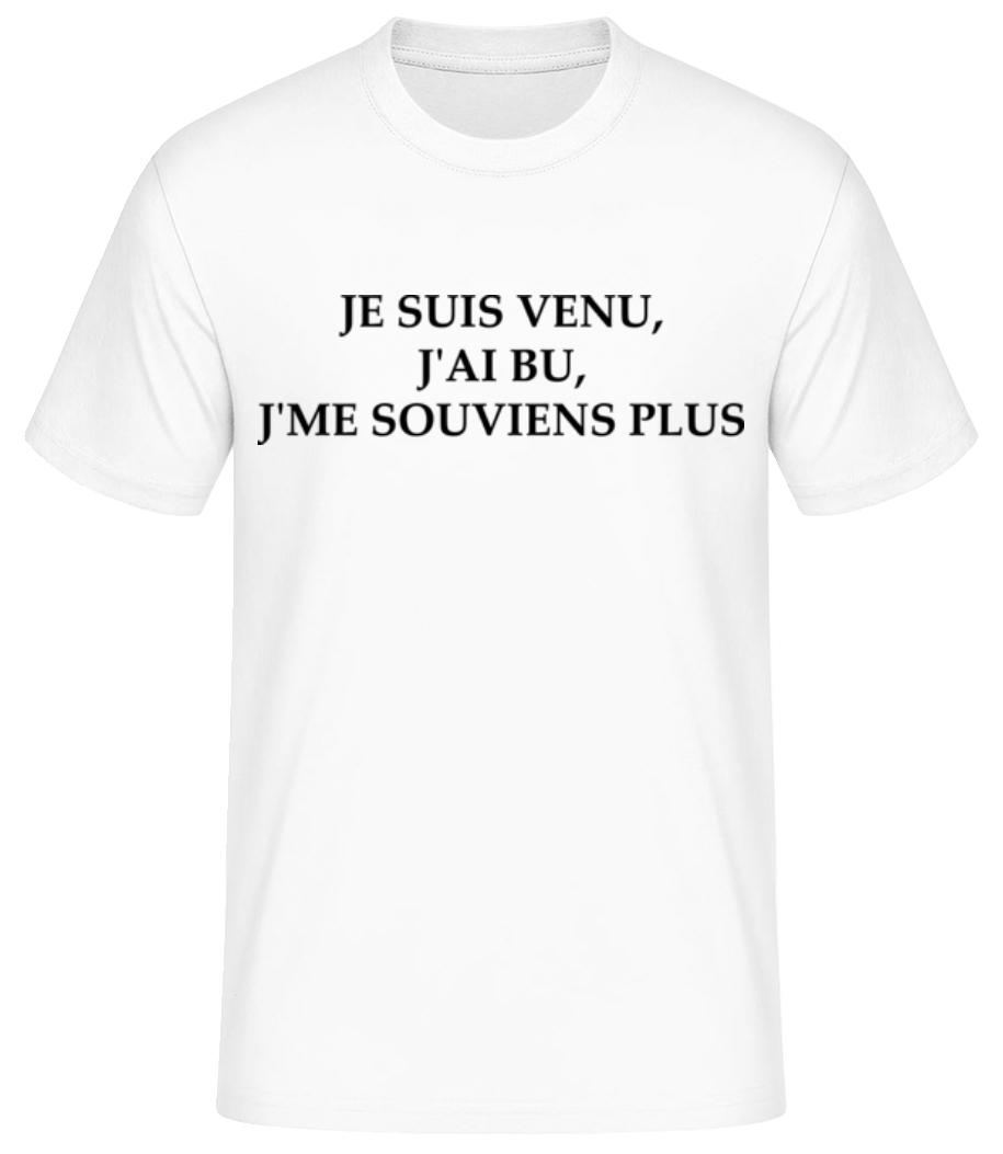 Je Suis Venu · T-shirt standard Homme